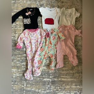 0-3 months baby girl clothes